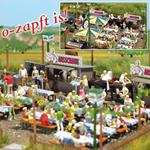 Chiosco Birra H0 Scale 1:87 Diorama Model RIPB 1046