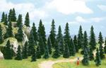 Alberi Senza Base 100 Pezzi Assortiti H0 Scale 1:87 Diorama Model RIPB 6499