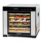 Rommelsbacher DA 900 disidratatore alimentare Nero, Acciaio inossidabile 600 W