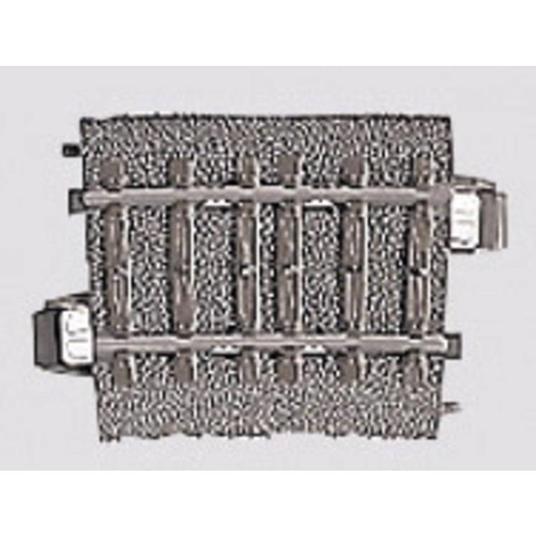 H0 Marklin C (con massicciata) 24206 Binario curvo 5.7 ° 437.5 mm