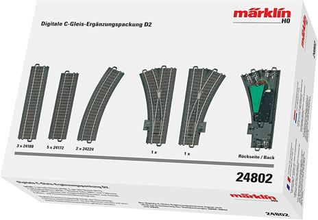 Märklin digitali D2 Maerklin 24802 H0-Binario C (con Supporto) - 3
