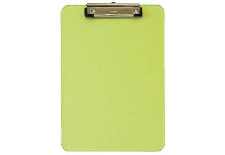 MAUL 2340651 portablocco Trasparente, Giallo A4 Plastica