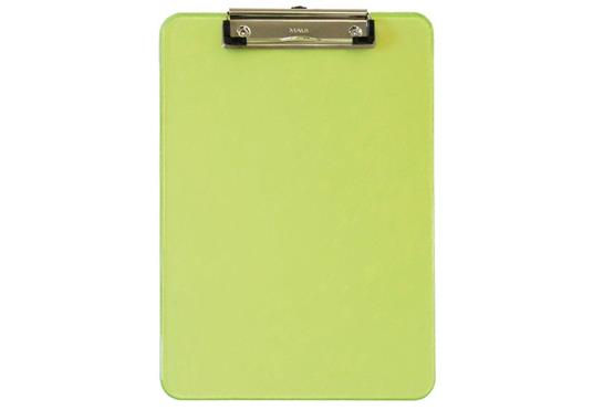 MAUL 2340651 portablocco Trasparente, Giallo A4 Plastica