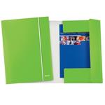 Cartelline Leitz 3 Lembi Con Elastico Wow Verde Met