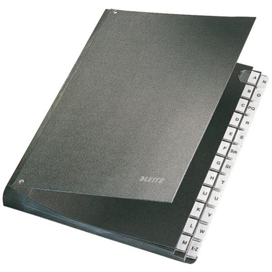 Leitz 58240095 cartella A4 Cartoncino Nero