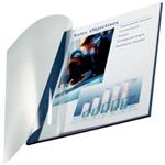 LEITZ impressBIND copertina flessibile fronte trasp. - f.to A4 dorso 7mm (36-70 fogli) - Blu - 73990035