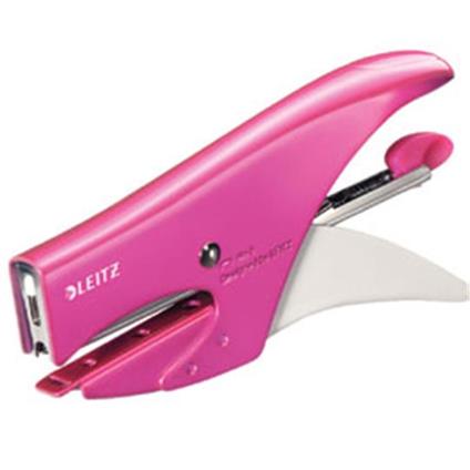 Cucitrice a pinza Leitz 5547 Fucsia Metal Wow