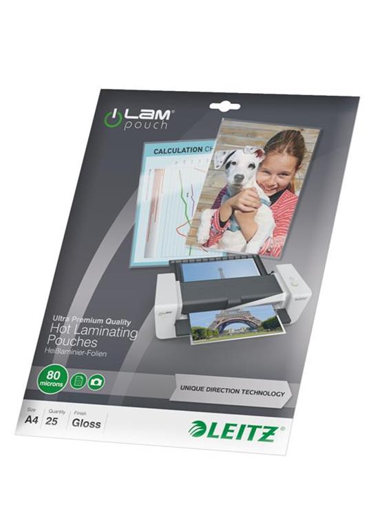 Leitz iLAM UDT pellicola per plastificatrice 25 pezzo(i)