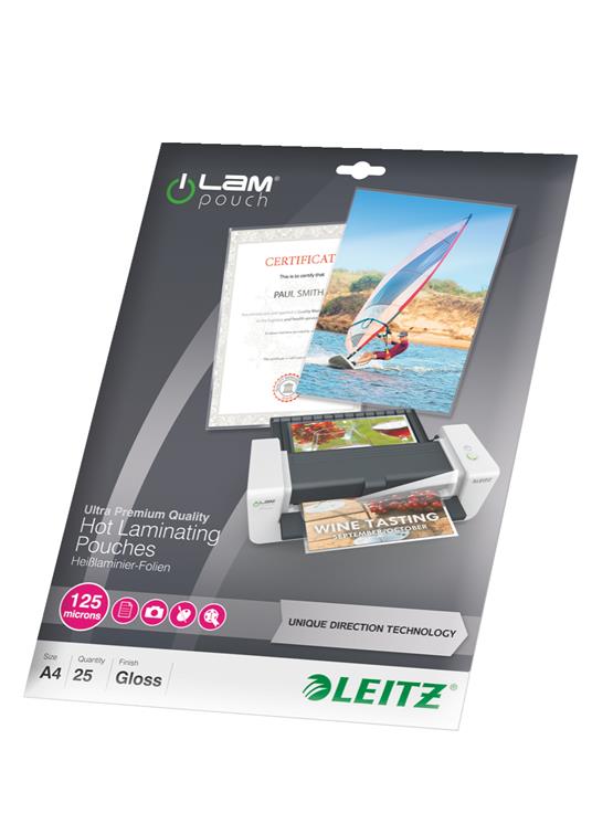 Leitz iLAM UDT pellicola per plastificatrice 25 pz