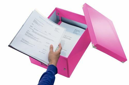 Leitz Click & Store scatola per la conservazione di documenti Polipropilene (PP) Rosa - 3