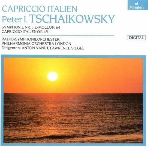 Capriccio Italien - CD Audio di Pyotr Ilyich Tchaikovsky