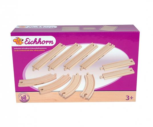 EH Train, Track Set, large. Eichhorn 100001415 parte e accessorio di trenino giocattolo Traccia - 2