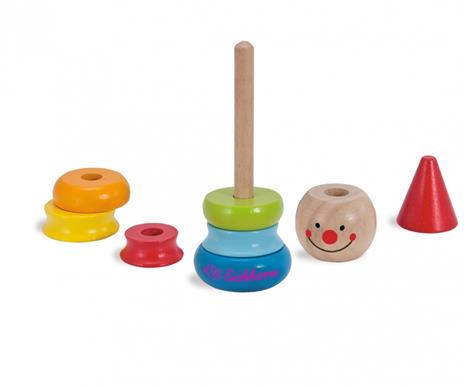 EH Stacking Clown. Eichhorn 4003046050554 giocattolo per lo sviluppo delle abilità motorie - 3