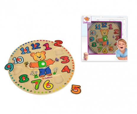 Orologio Puzzle con Orsetto 13 Pz - 2