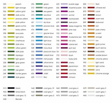 Pennarelli acquarellabili Dual Brush Tombow. Confezione 10+2 colori pastello - 6