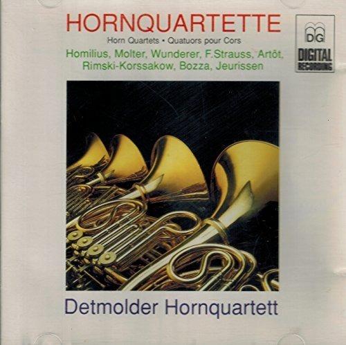 HOMILIUS Konstantin Friedrich - Hornquartette - CD Audio