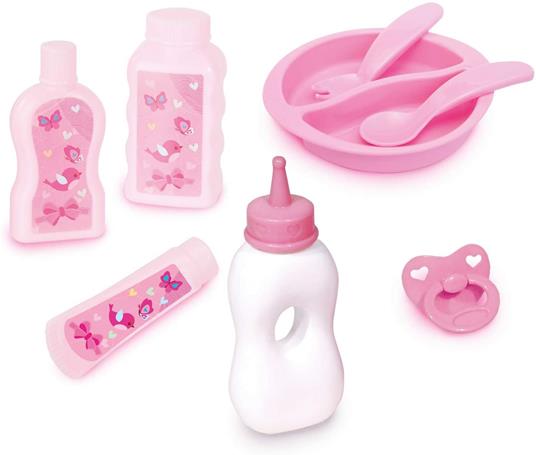 Bayer Design- Set di Accessori per Bambole, Colore Blu, Rosa, Unicorno, 61754AC - 2