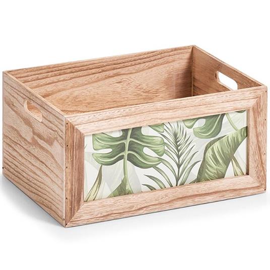 Scatola Jungle Organizer in Legno 37x27x18cm - 2