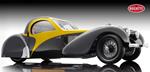 Bugatti Atalante Type 57sc 1937 Yellow & Black 1:12 Model RIPBA 7828-Z75Y