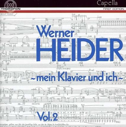 HEIDER Werner - Mein klavier und ich vol.2 - CD Audio