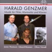 Musica con Flauto, Clarinetto e Pianoforte - CD Audio di Harald Genzmer