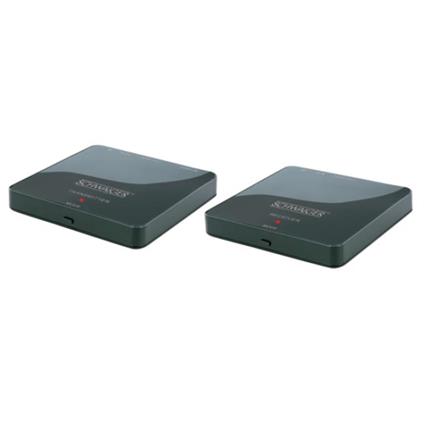 Schwaiger HDFS100 511 AV transmitter & receiver Nero