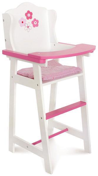 Seggiolone Legno per Bambole