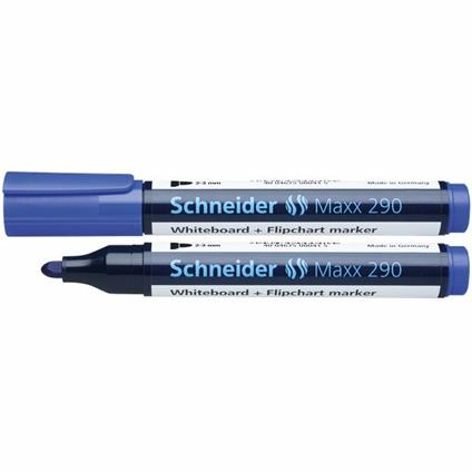 Marcatore per lavagne Schneider Maxx 290 blu punta tonda 1-3 mm
