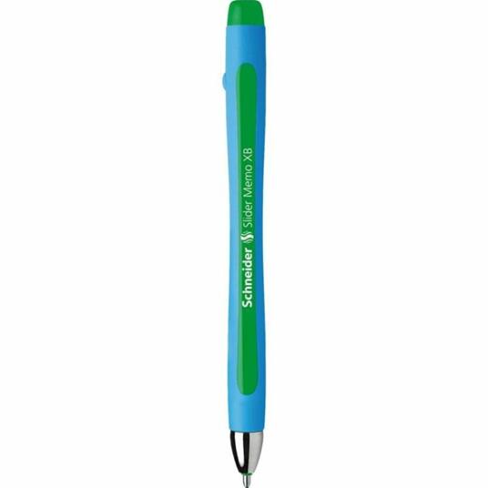 Penna a sfera Schneide Memo verde punta 0,7 mm - 3