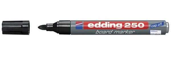 Cartoleria Edding 250 evidenziatore Nero Tipo di punta 10 pezzo(i) Edding