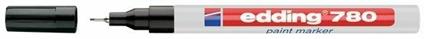 Marcatore permanente Edding 780 nero punta tonda 0,8 mm