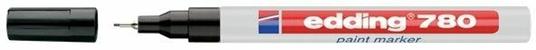 Marcatore permanente Edding 780 nero punta tonda 0,8 mm