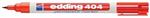 Marcatore permanente Edding rosso punta extra-fine 0,75 mm