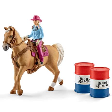 Cavallo Da Rodeo Con Cowgirl Schleich (41417) - 3