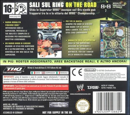 Wwe Smackdown Vs.Raw 2009 DS (OFFERTA*2) - 11