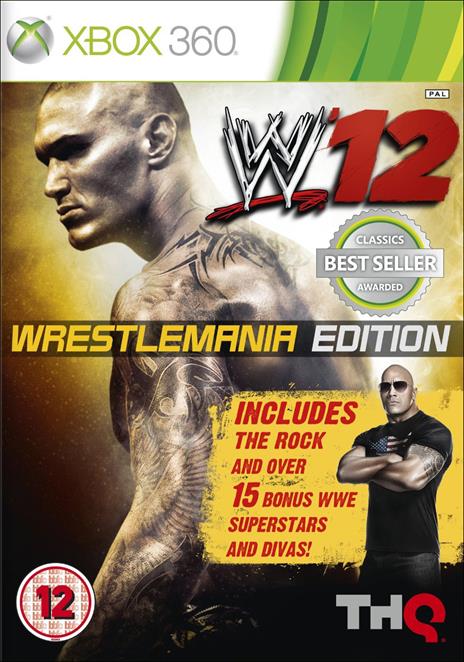 WWE 12 Wrestlemania Edition Platinum