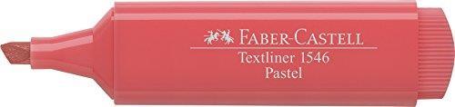 Faber Castell 154655 Scatola con 10 Evidenziatori Textliner 1546, Colore: Albicocca Colori Pastello Pastello - 3