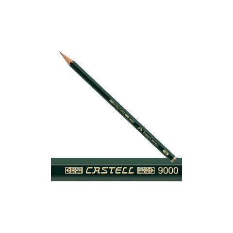 Matita Faber Castell 9000 HB. Confezione 12 pezzi - 2