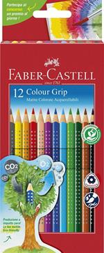 Astuccio cartone da 12 matite colorate acquerellabiliColour Grip - packaging interamente in Italiano