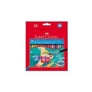 Matite acquerellabili Faber-Castell. Astuccio cartone 24 colori
