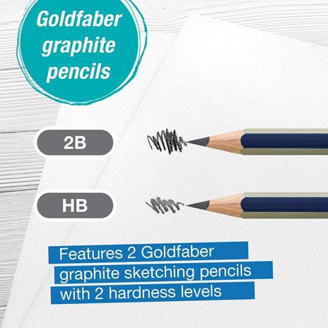 Matite colorate Faber-Castell Goldfaber. Gift Set - 3