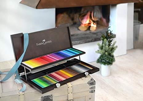 120 set di colori Faber Castell Albrecht Durer matite acquerello (caso scatola di legno) (japan import) - 3