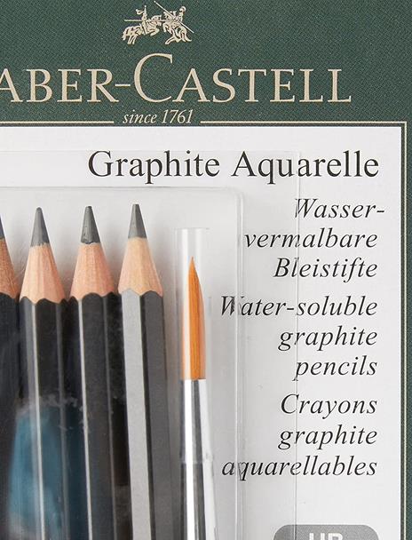 Set Matite Acquarellabili In Grafite Faber Castell - 3