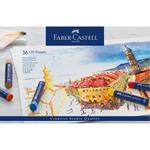 Pastelli a base d'olio Faber-Castell Oil Pastels. Astuccio in cartone 36 colori