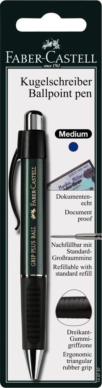 Blister 1 sfera Grip Plus Metallic + 1 refill - 8