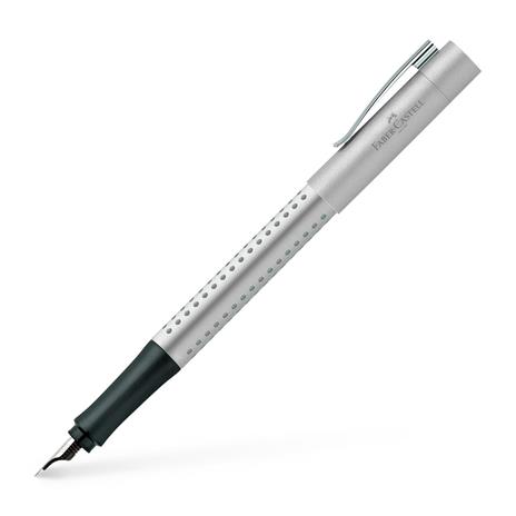 Penna stilografica Grip 2011 M argento - 2