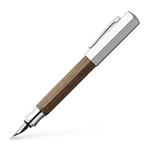 Penna stilografica Ondoro quercia bruna M