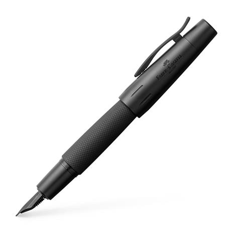 Penna stilografica e-motion Pure black, M