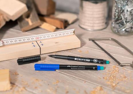 Marker Multimark permanente media blu - 6