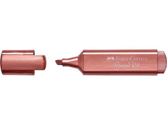 Evidenziatore Faber Castell Tl 46 Metallic Rosso